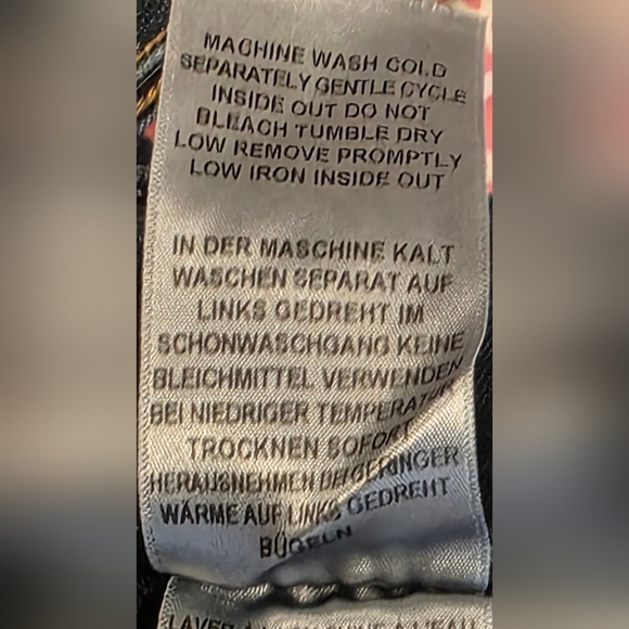 True Religion Jeans, Rocco Relaxed Skinny, Dark Wash, 34 Waist, Good Condition - Picture 11 of 13